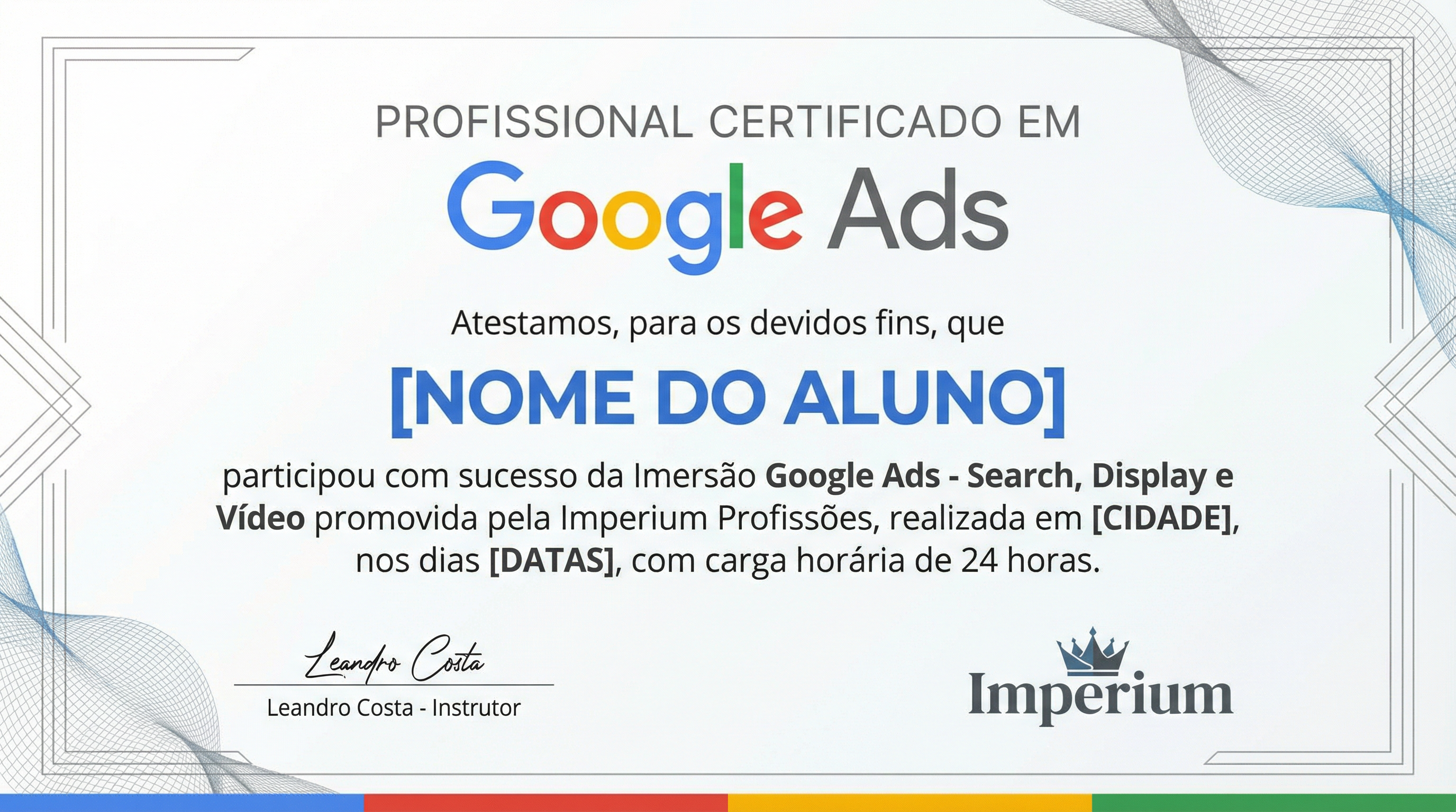 Certificado Google Ads